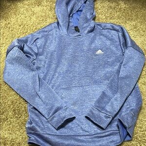 Adidas purple Blue Hoodie